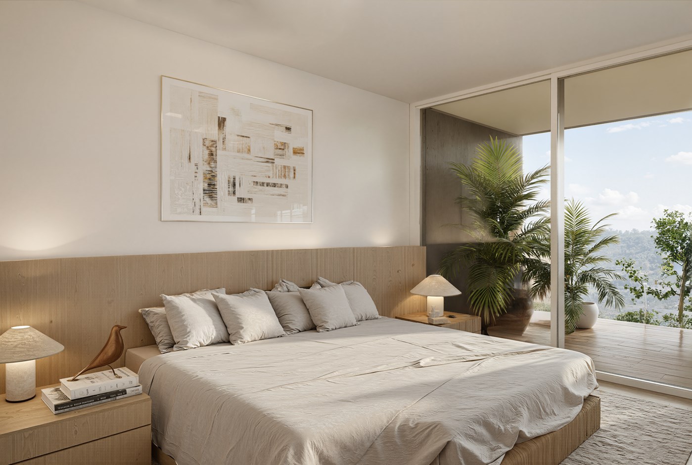 Chambre avec vue dégagée